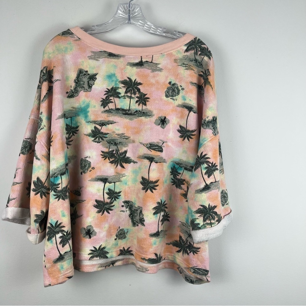 Old Navy‎ Oversized Beach Fleece With Rolled Sleeves Women’s Size XXL - Picture 7 of 10